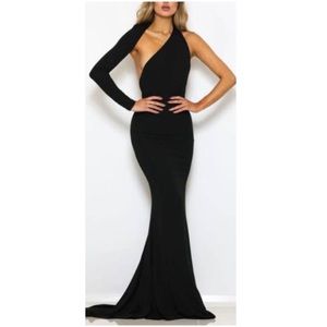 Abyss by Abby 4th Ave black backless gown